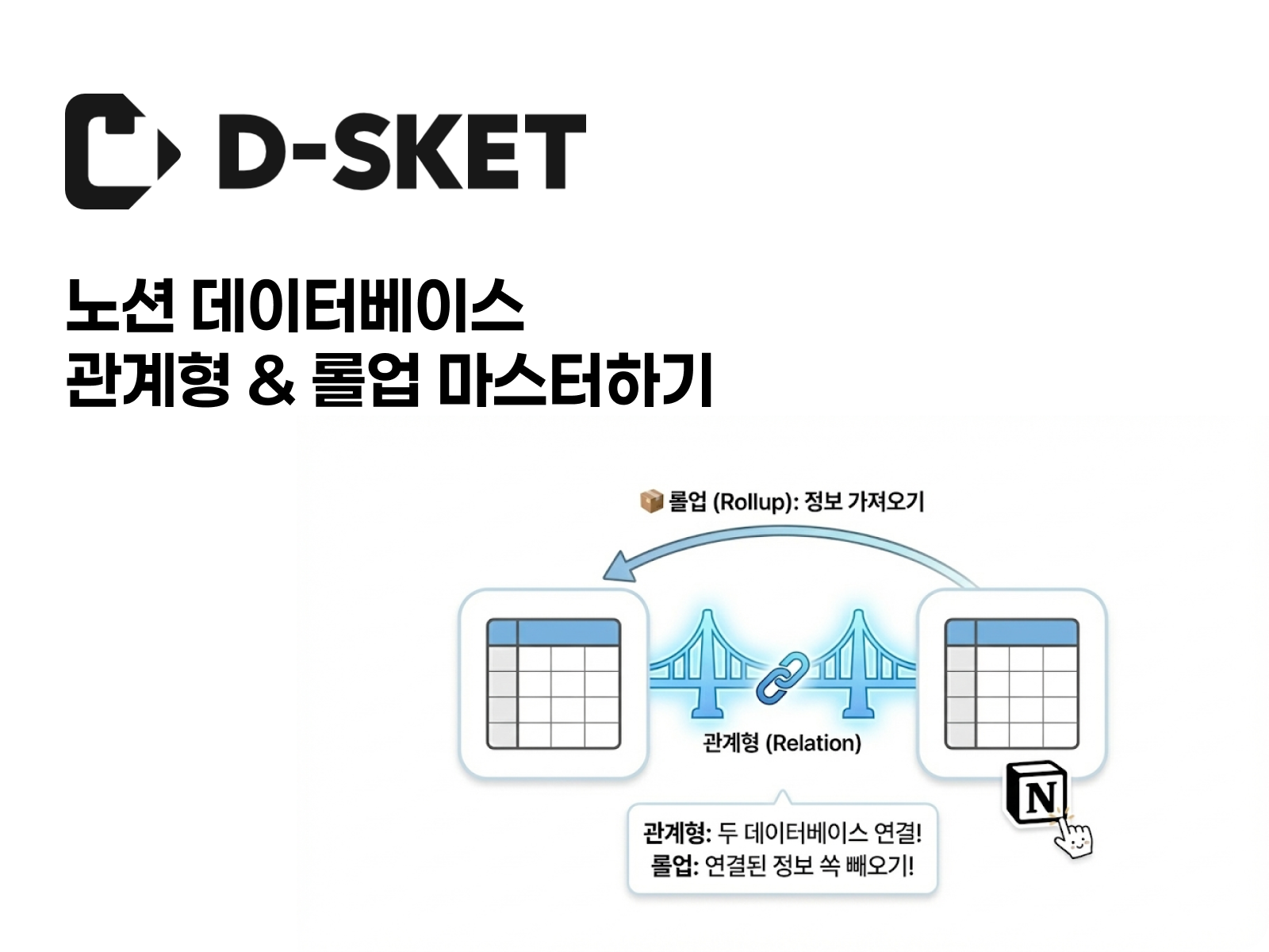 노션 관계형&롤업 완벽 가이드: 여러 데이터베이스를 하나로 합치는 방법